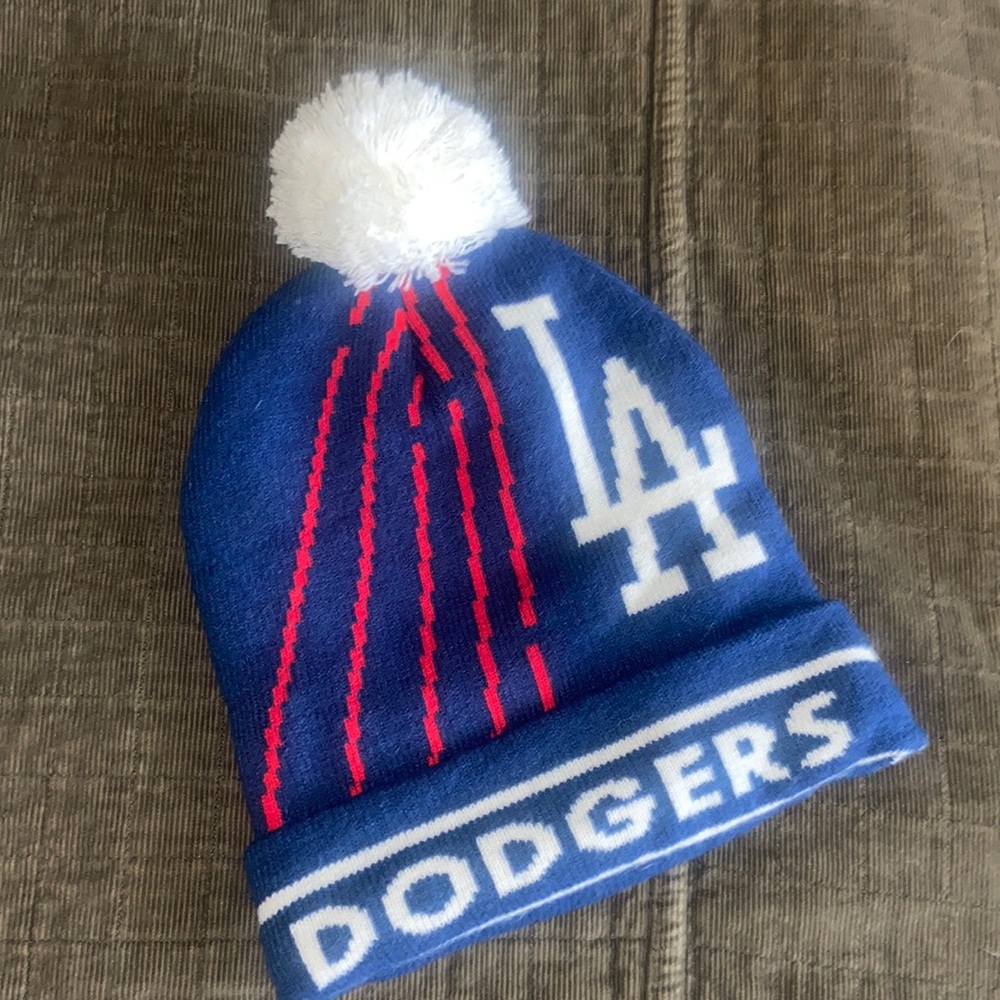 Dodgers beanie